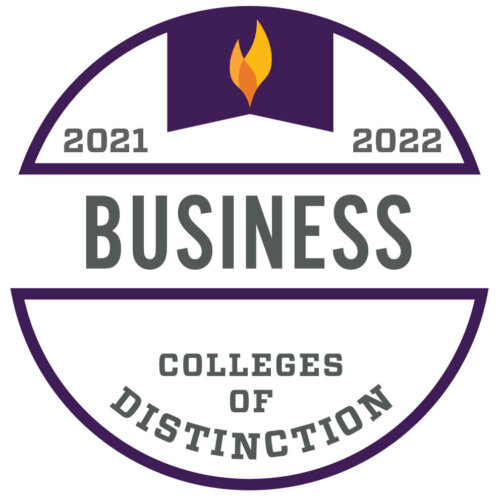Colleges of Distinction Business logo