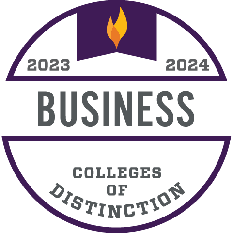 2023 - 2024 Colleges of Distinction Business Badge