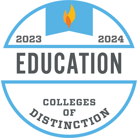 2023 - 2024 Colleges of Distinction Education Badge