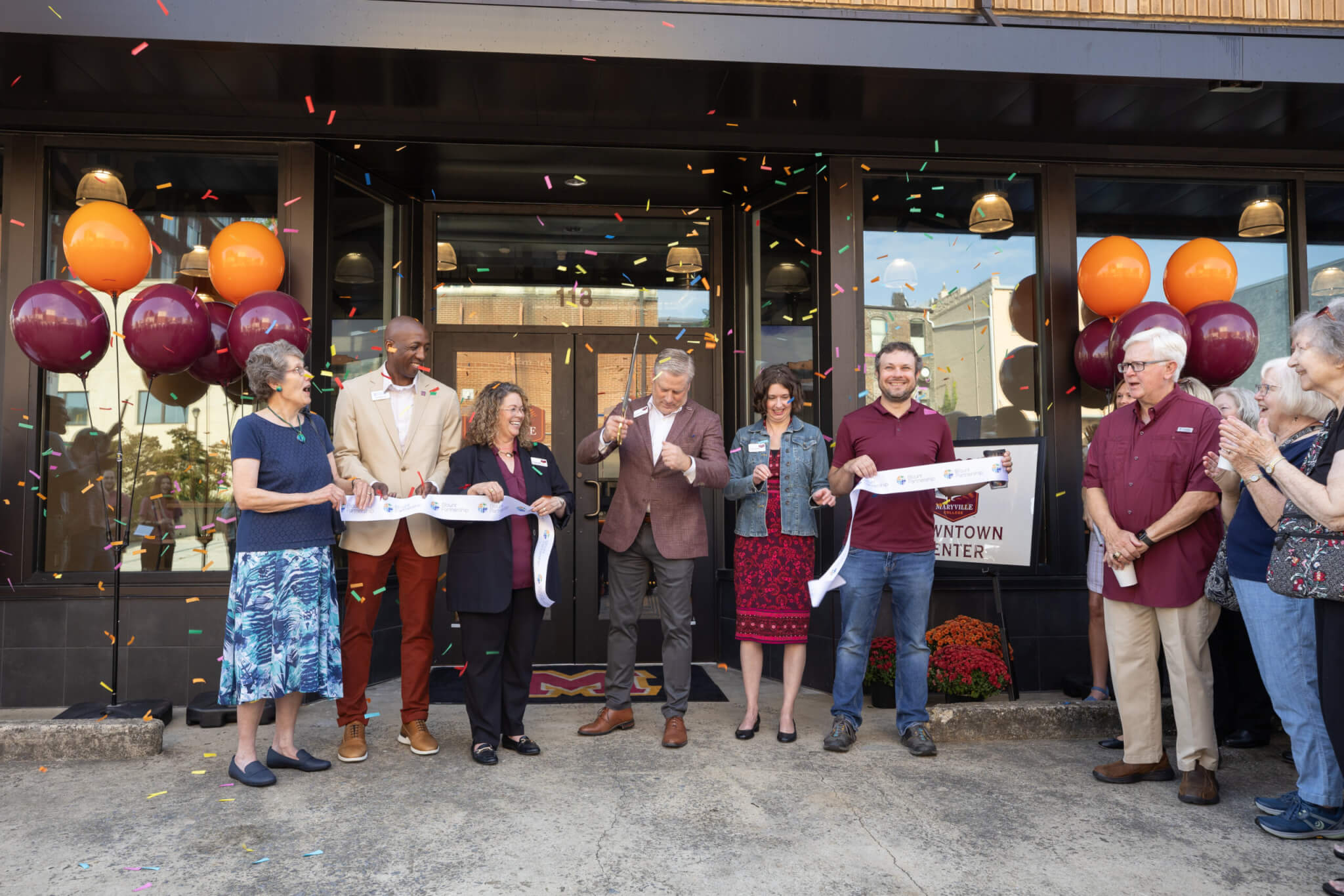 Downtown Center Ribbon Cutting