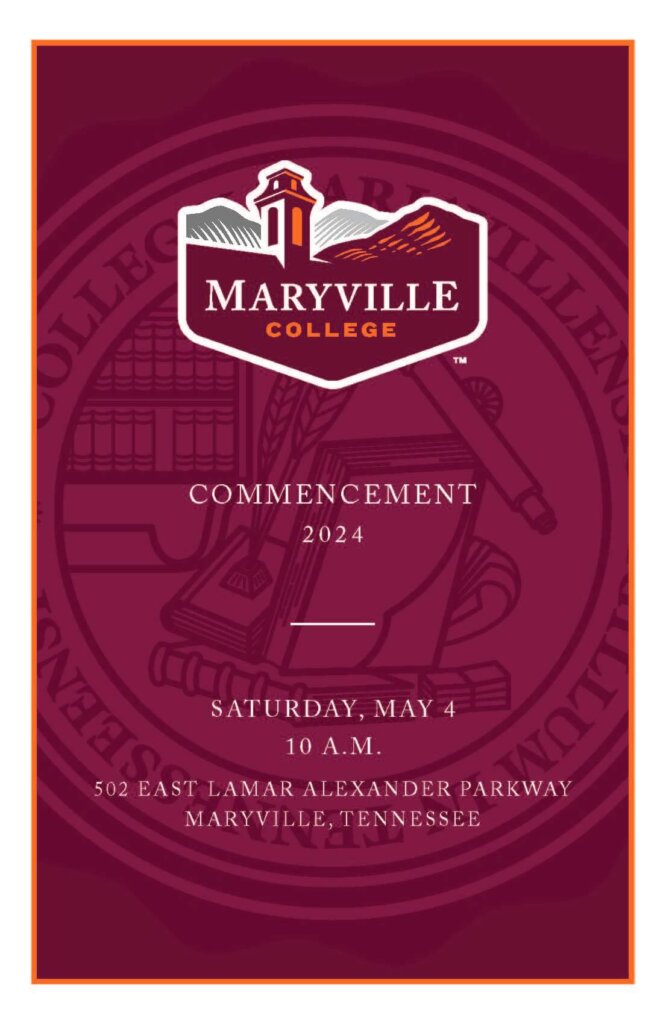 Photo of Commencement Program_Page_1