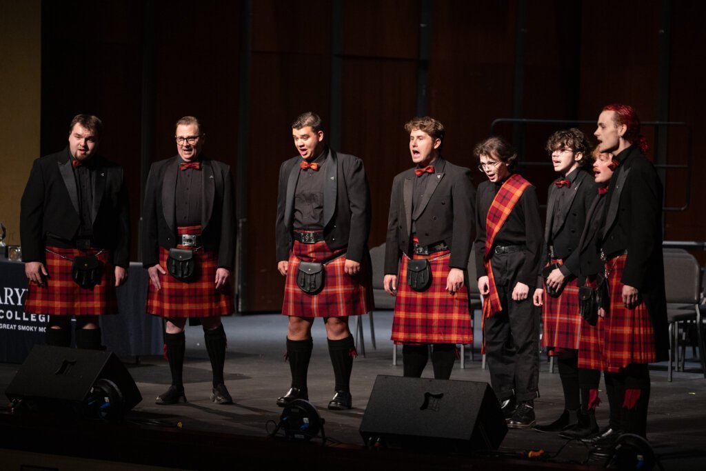 Photo of concert choir lads 2026