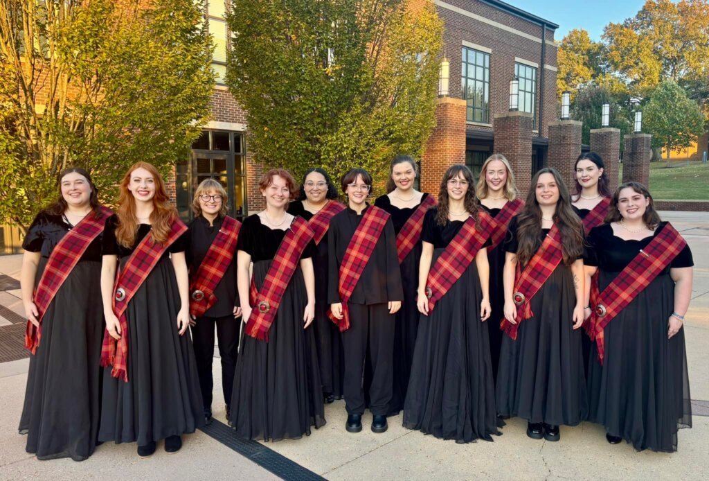 Photo of concert choir lassies 2026