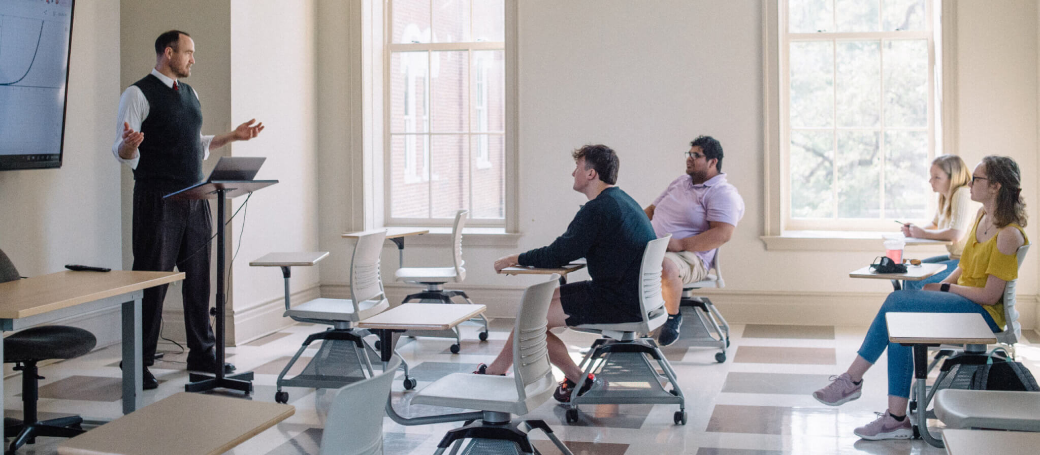 faculty teaching mathematics students