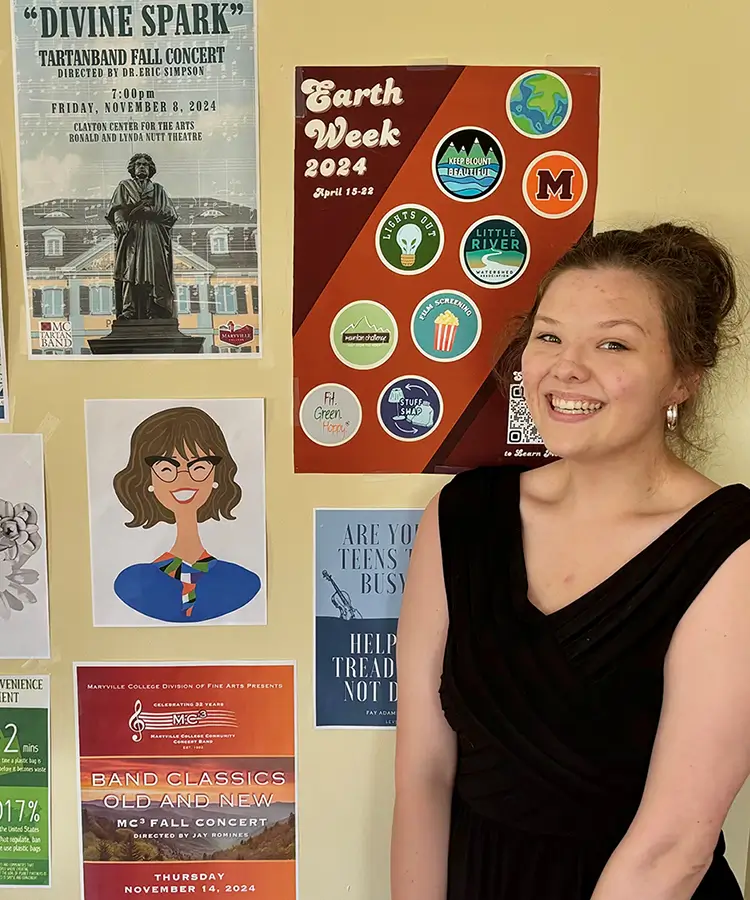 Photo of Jenny Ribble a current student majoring in Design