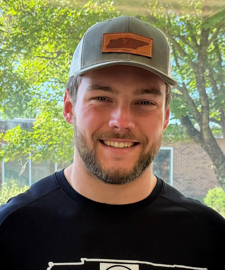 Photo of alumni Tyler Bost who graduated with a degree in Physical Education.