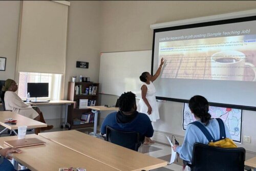 Photo of TRiO Students in Workshop