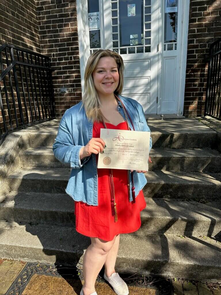 Maryville College TRiO Graduate Class of 2023 - Khalie Cleveland