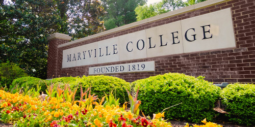 Photo of Maryville College entrance