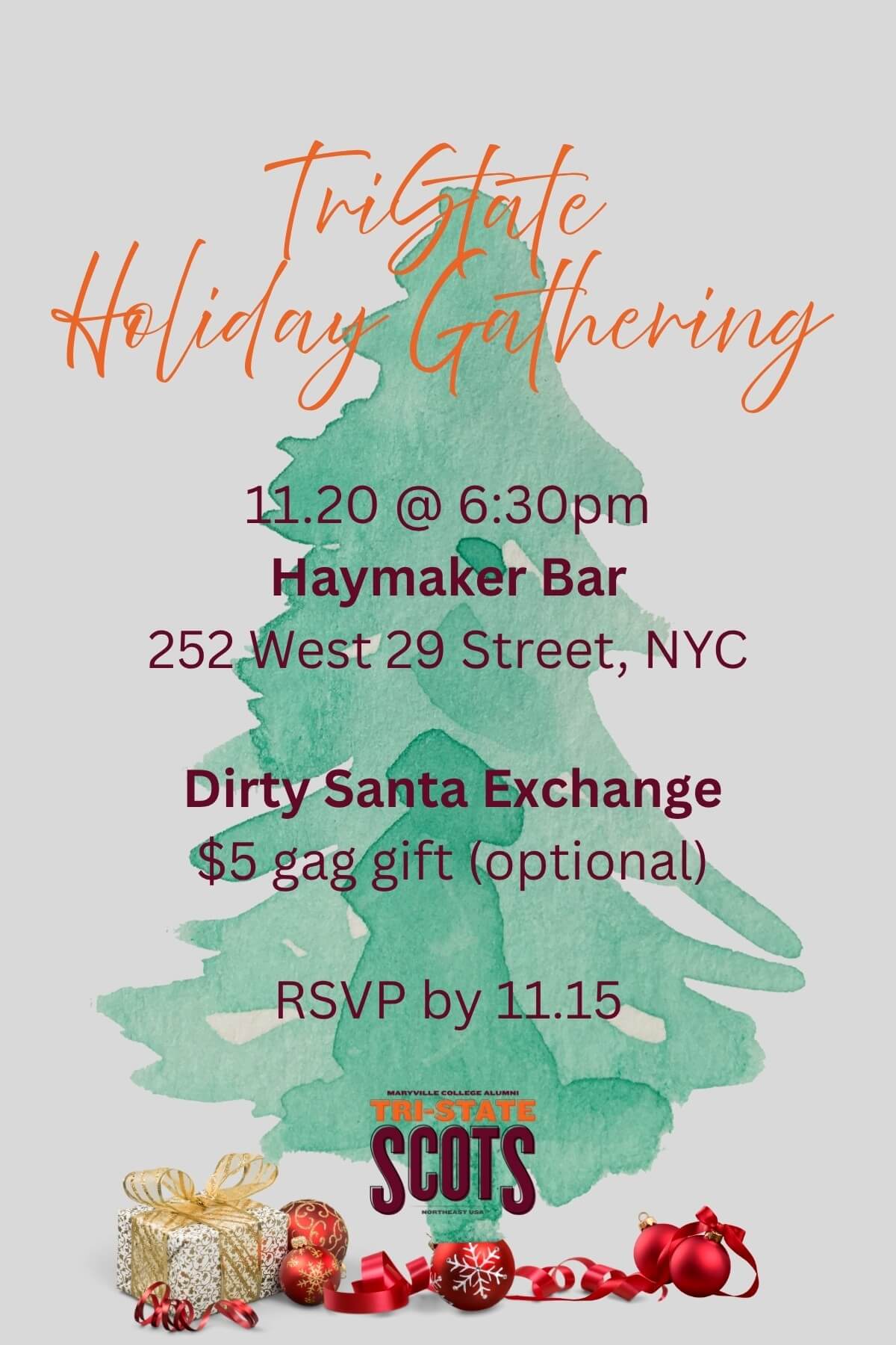 Photo of Tri State Scots Holiday Event 2025