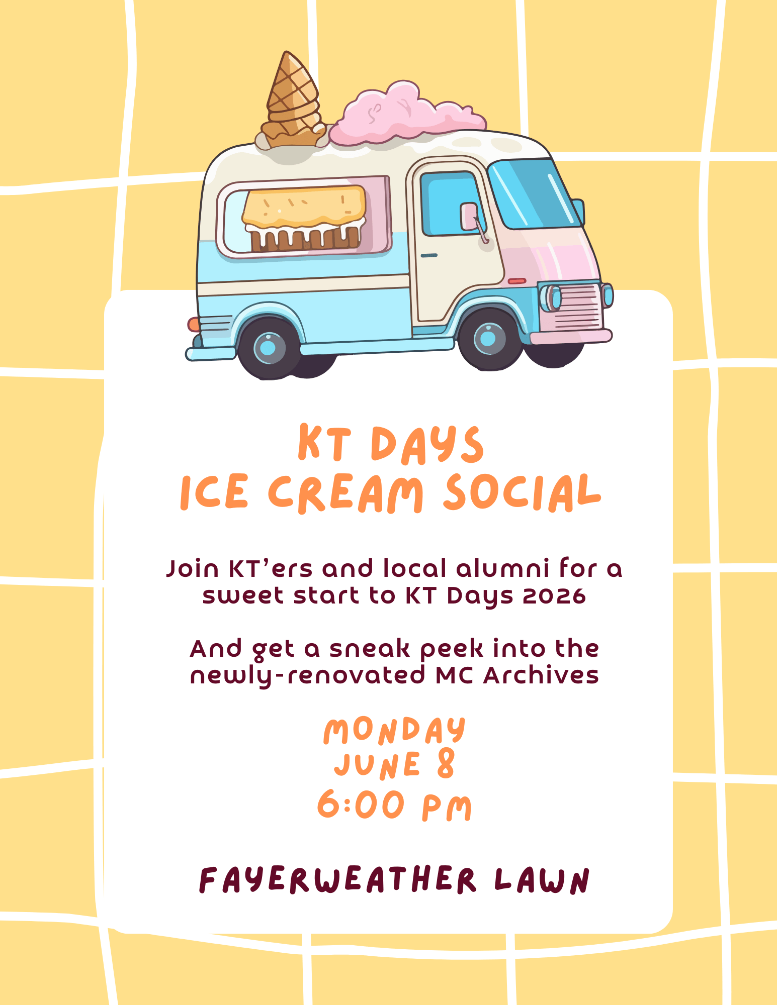 Photo of KT Days 2026 Ice Cream Social
