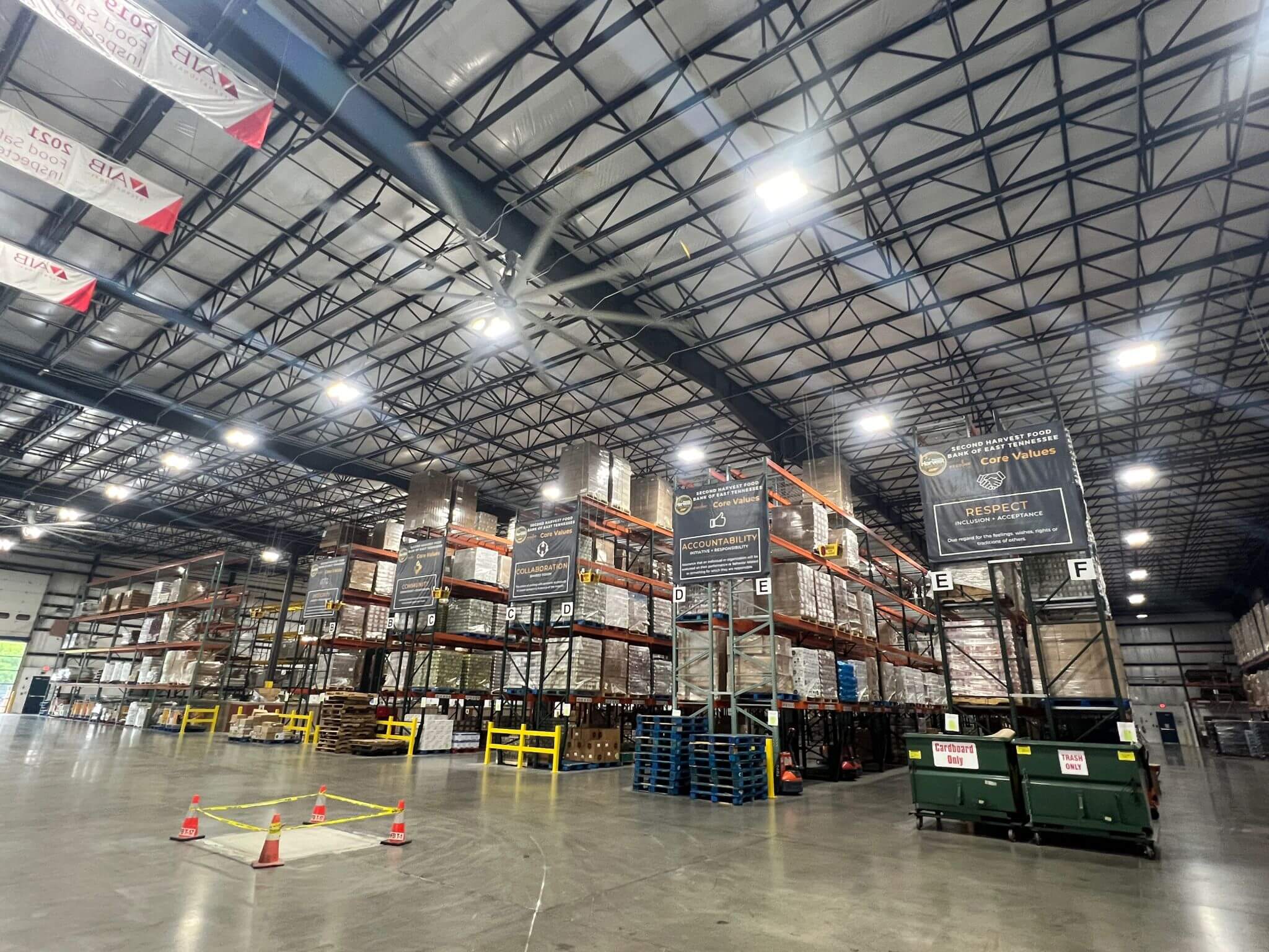 Photo of Second harvest warehouse