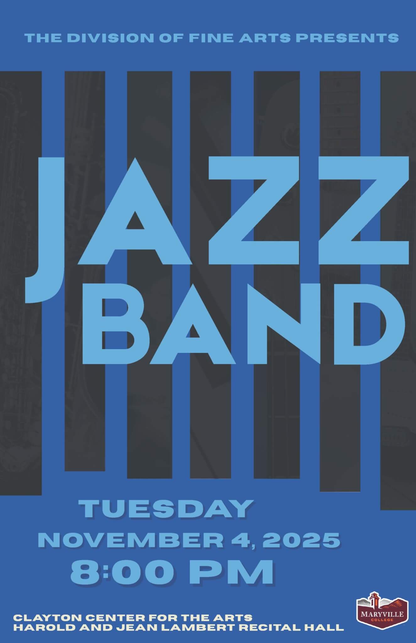 Jazz Band Concert Poster