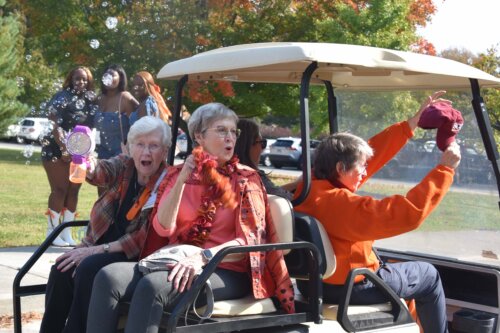 Photo of Class of 1964 parade