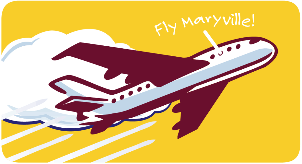 Airplane graphic