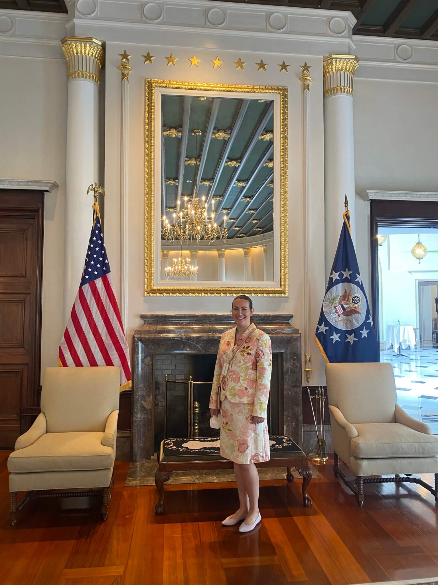 Jessica Joyner in Japan Embassy