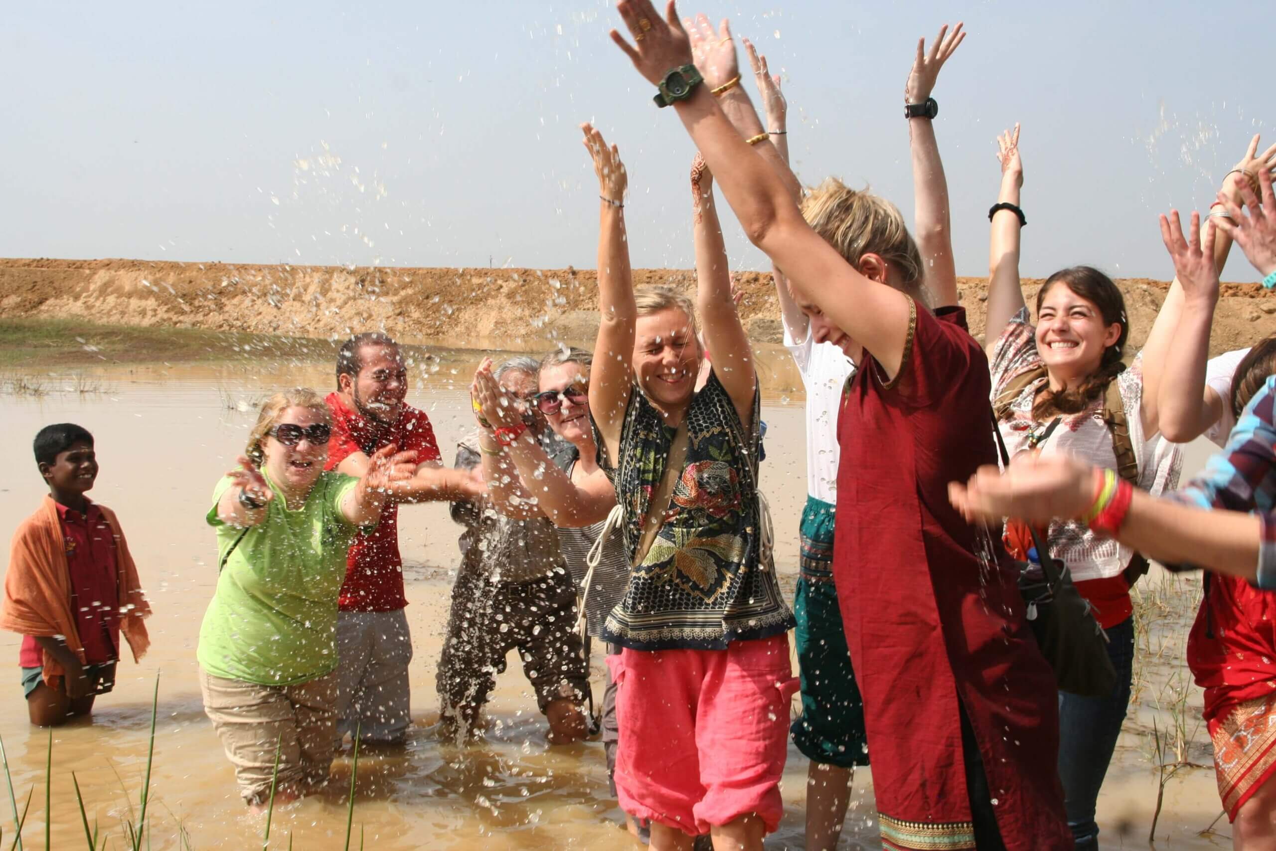 Celebrating in India