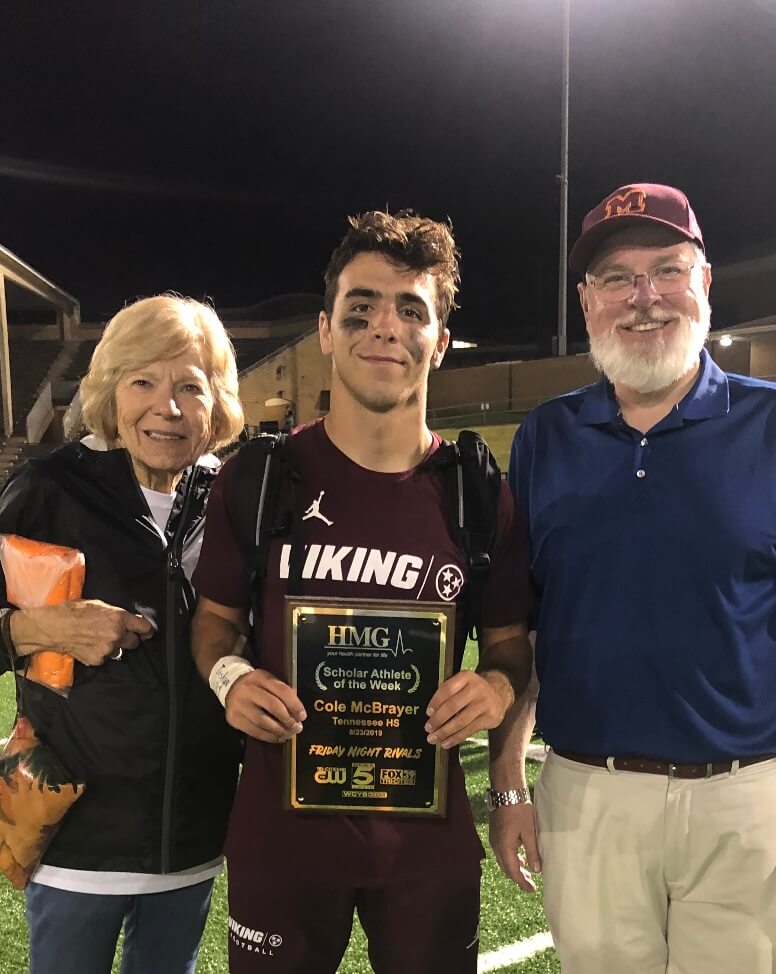 Photo of Bess McBrayer, Cole McBrayer and Neal McBrayer