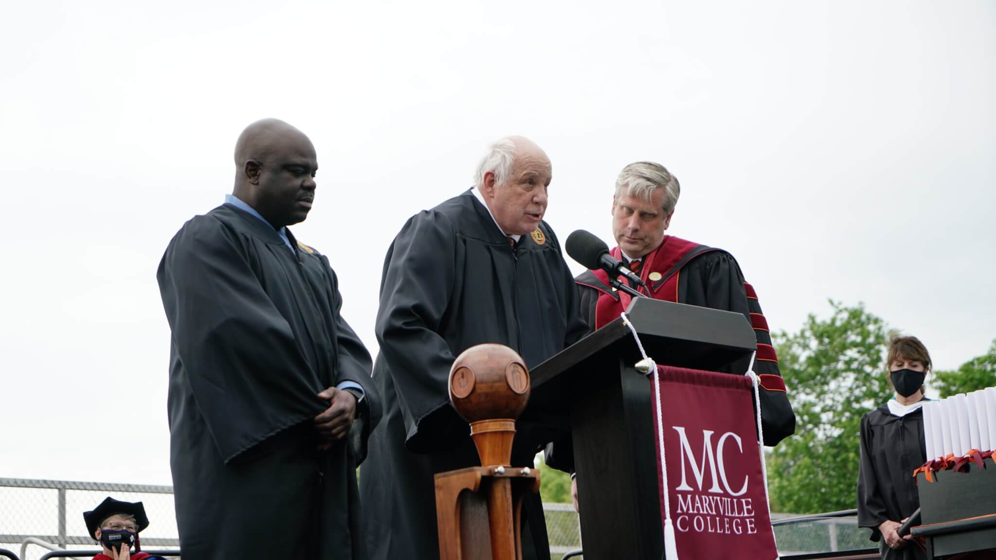 Photo of Cole Piper at Commencement