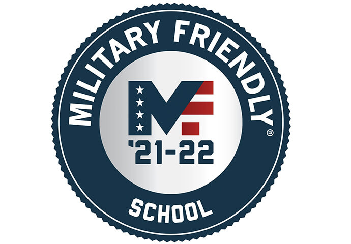 Military Friendly School 2021-2022 logo