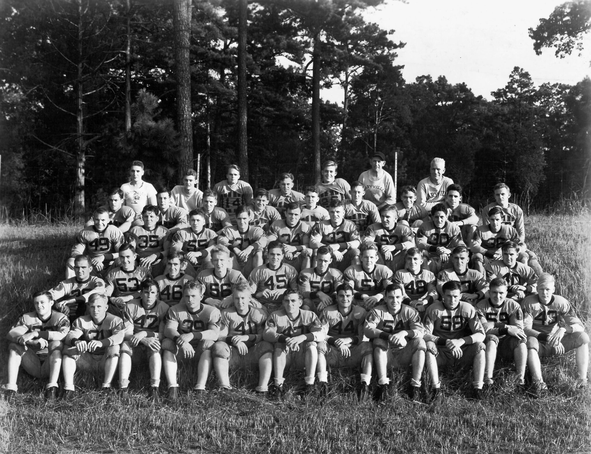 Photo of 1938 MC football team