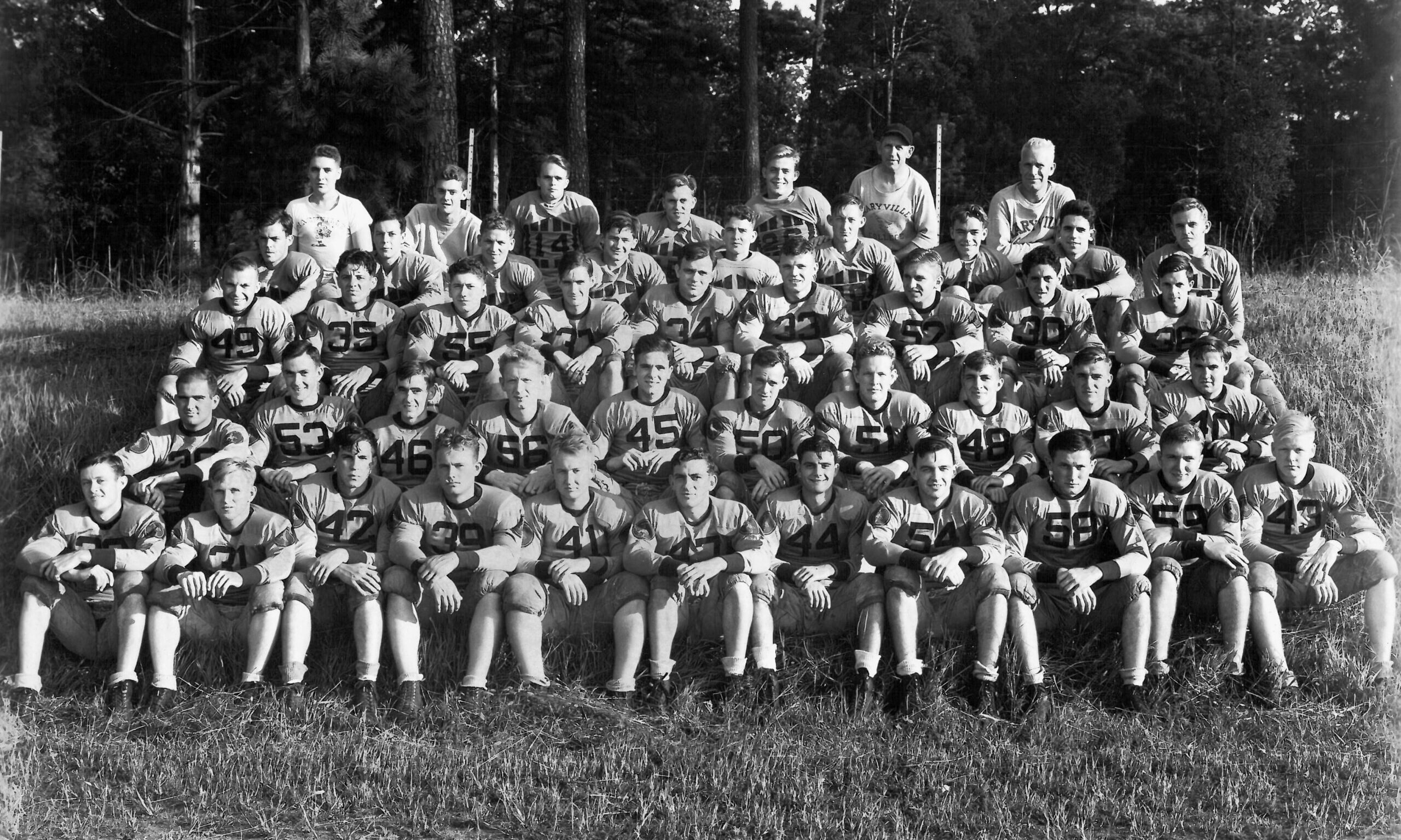 Photo of 1938 football team