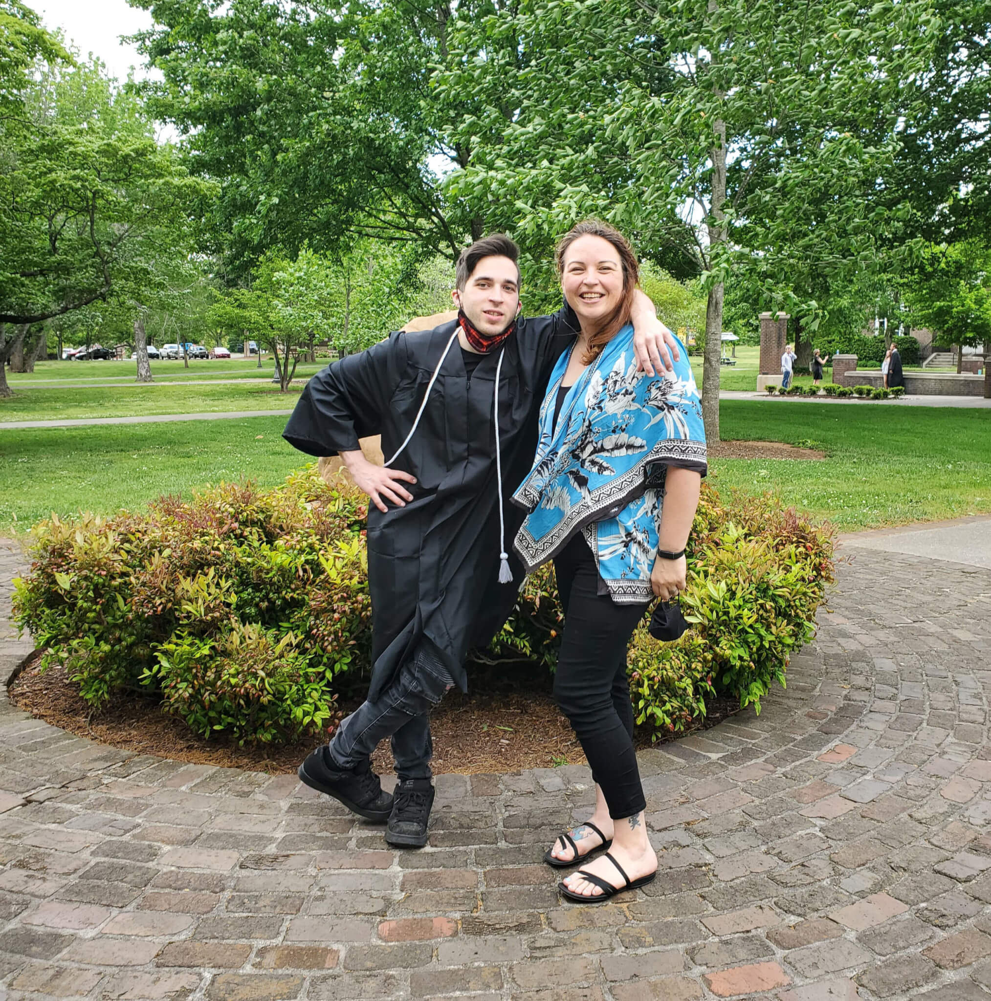 Photo of David Rose-Franklin and Melissa Kiewiet