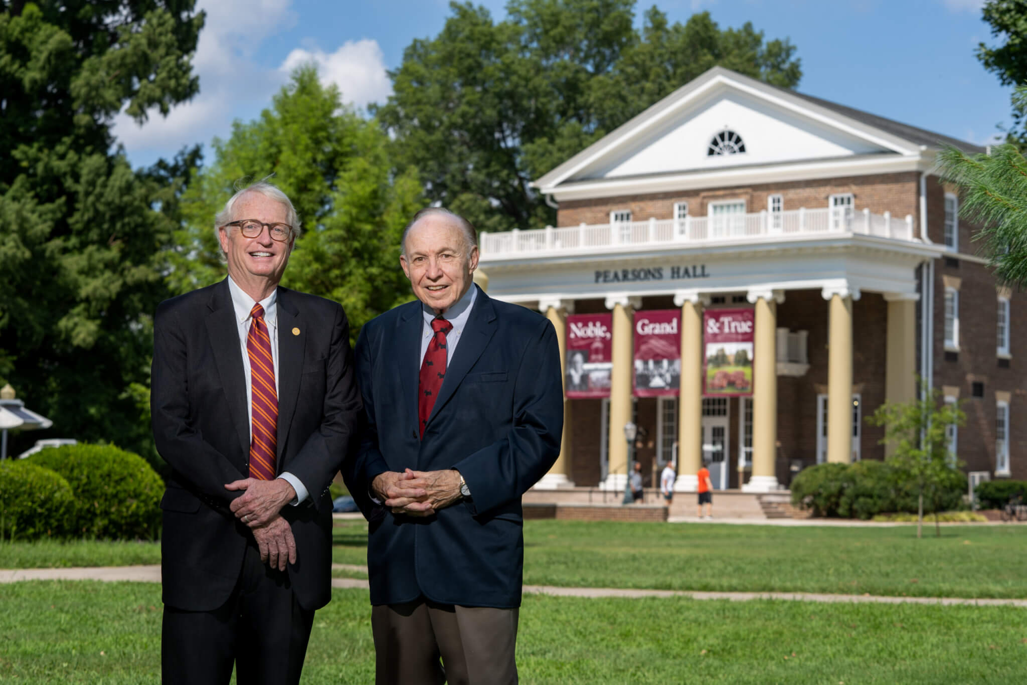 Dr. Gibson and Wayne Kramer ’74