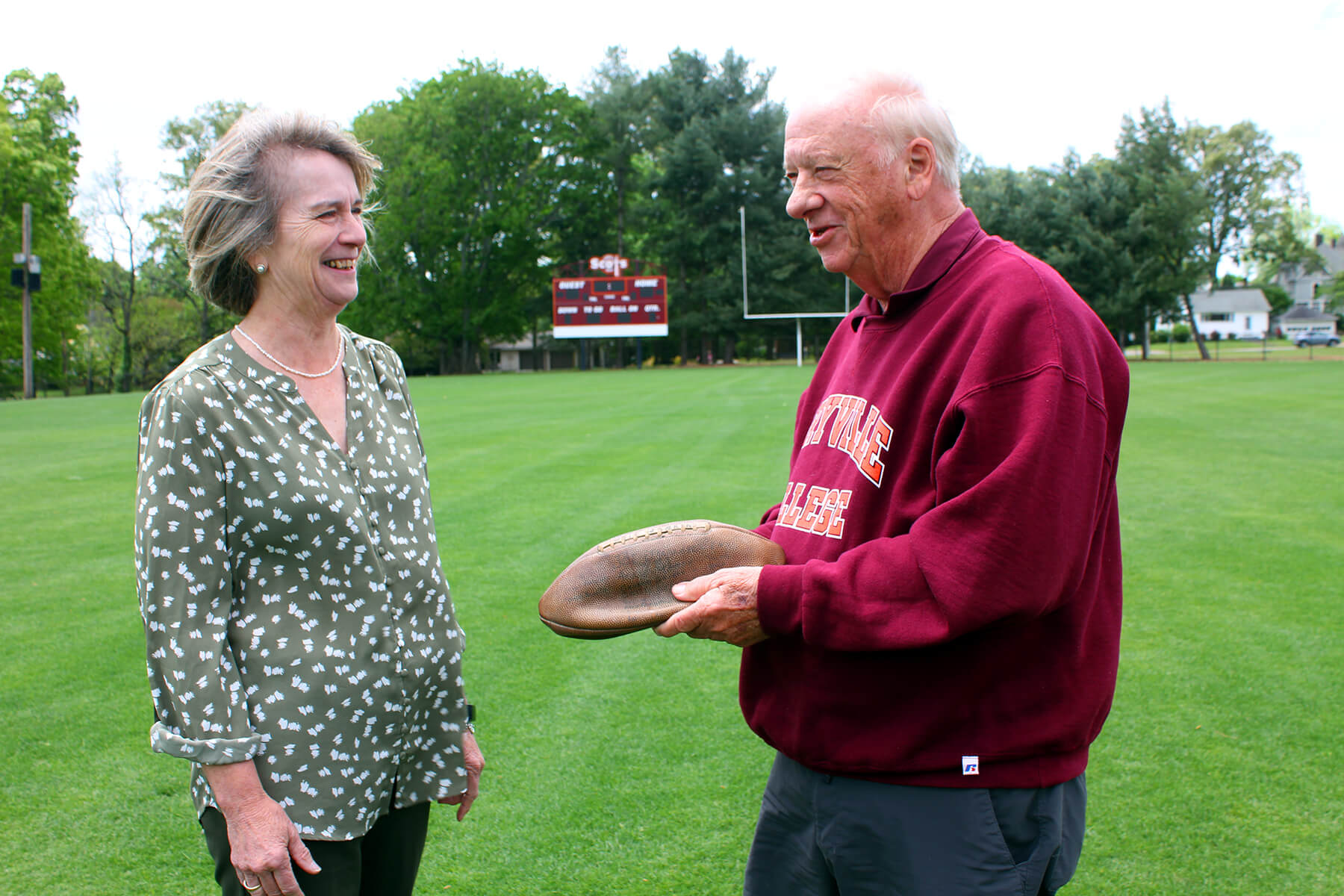 Photo of MJ Montgomery and John Nichols