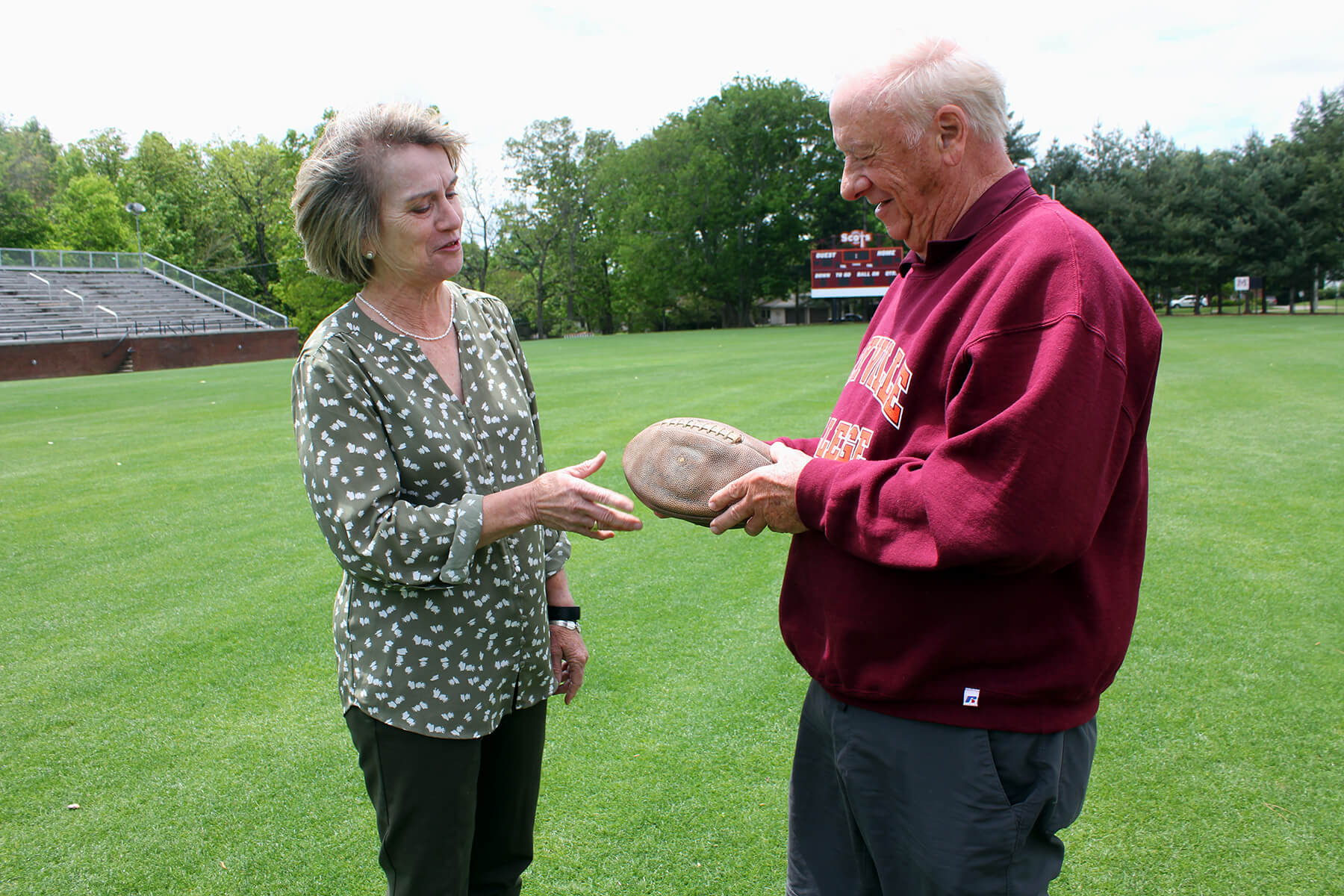 Photo of MJ Montgomery and John Nichols