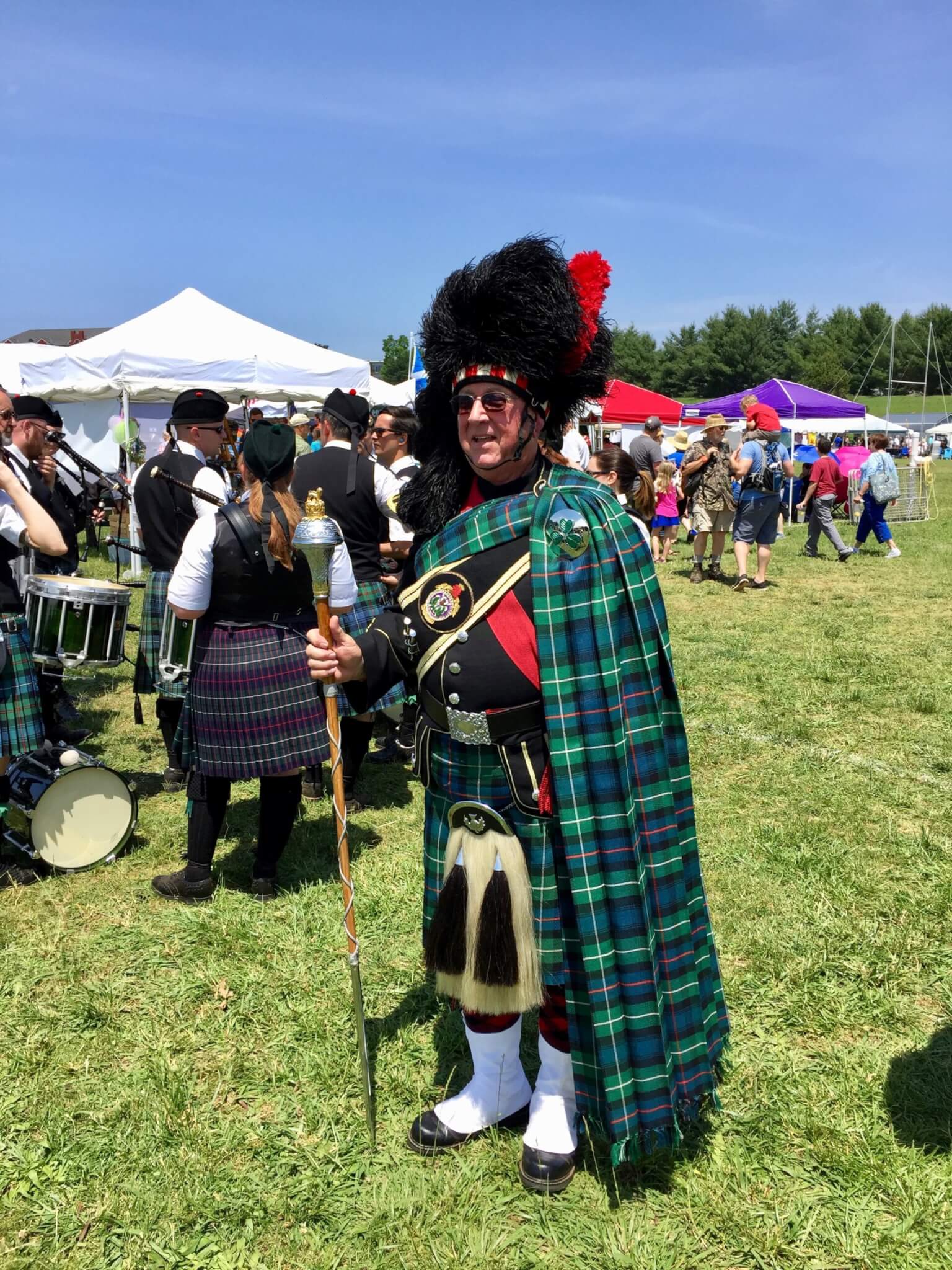Photo of Scottish Festival participants