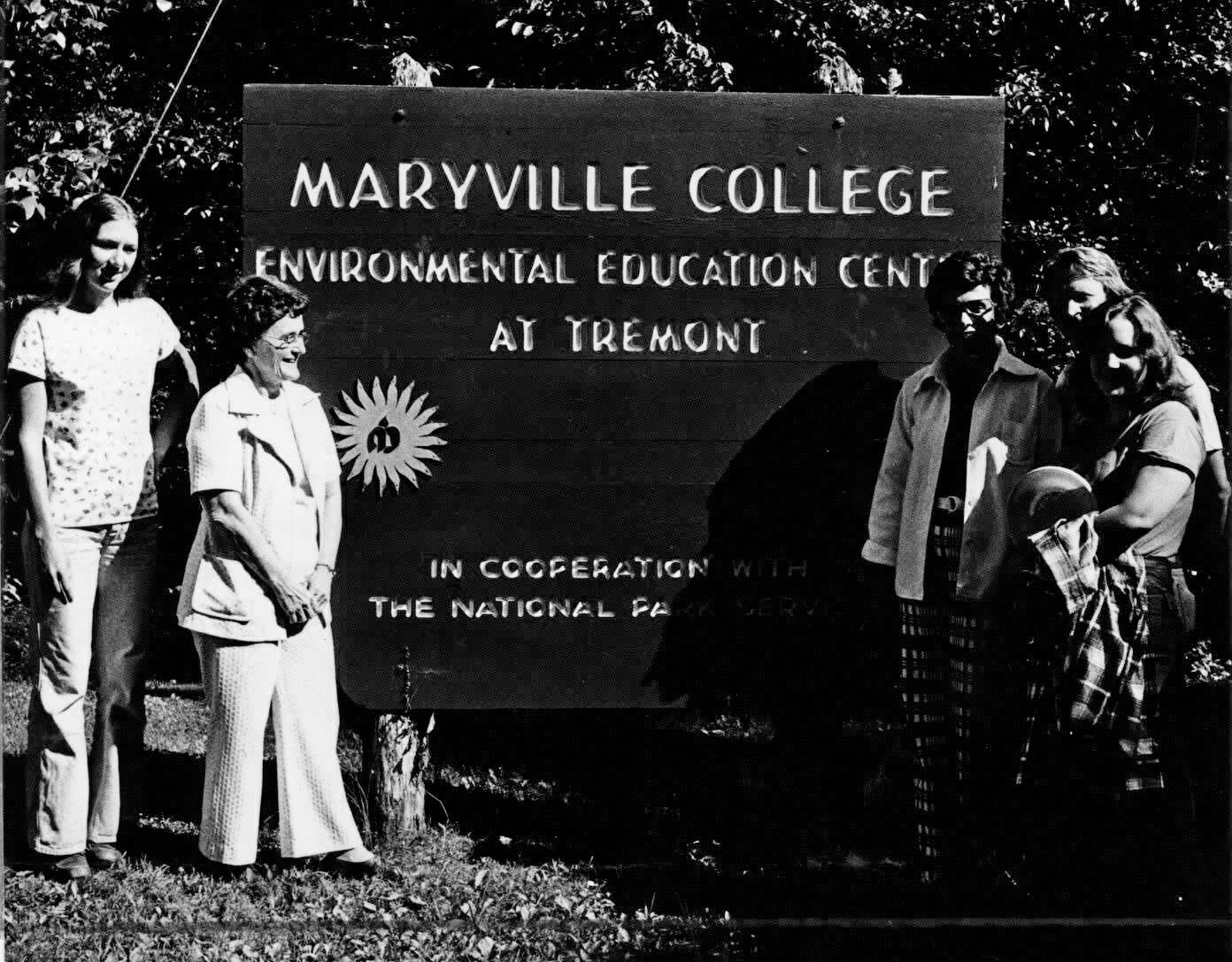 Photo of Tremont sign in 1969