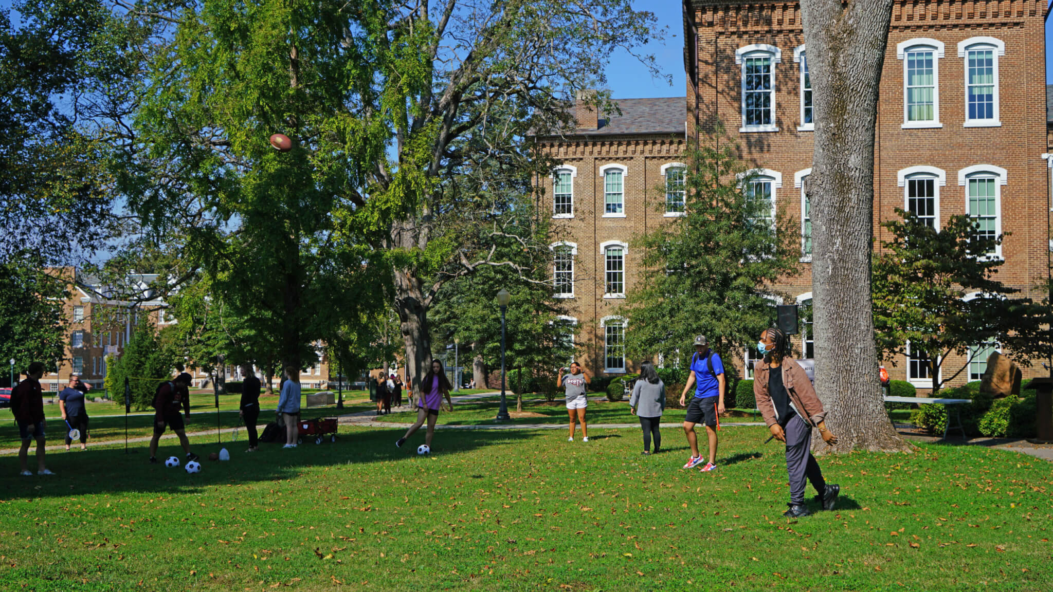 Students at Exercise is Medicine on Campus rally