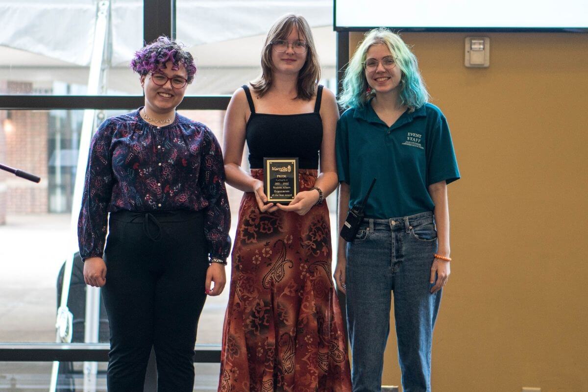 Photo of PRIDE Club honorees