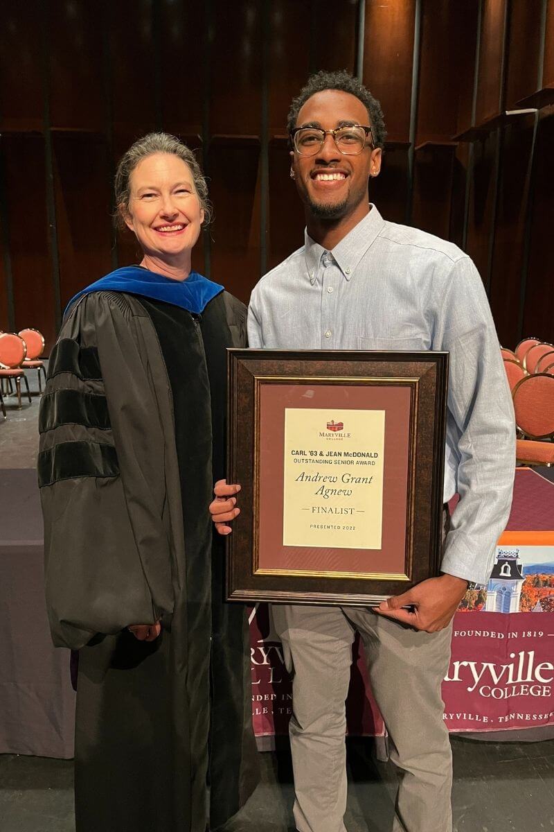 Photo of an Outstanding Senior Award finalist