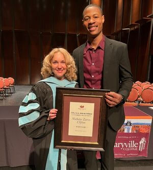 Photo of Dr. Orren and Nicholas Clifton