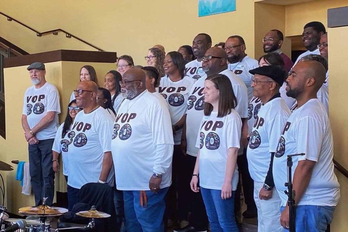 Photo of group of singers