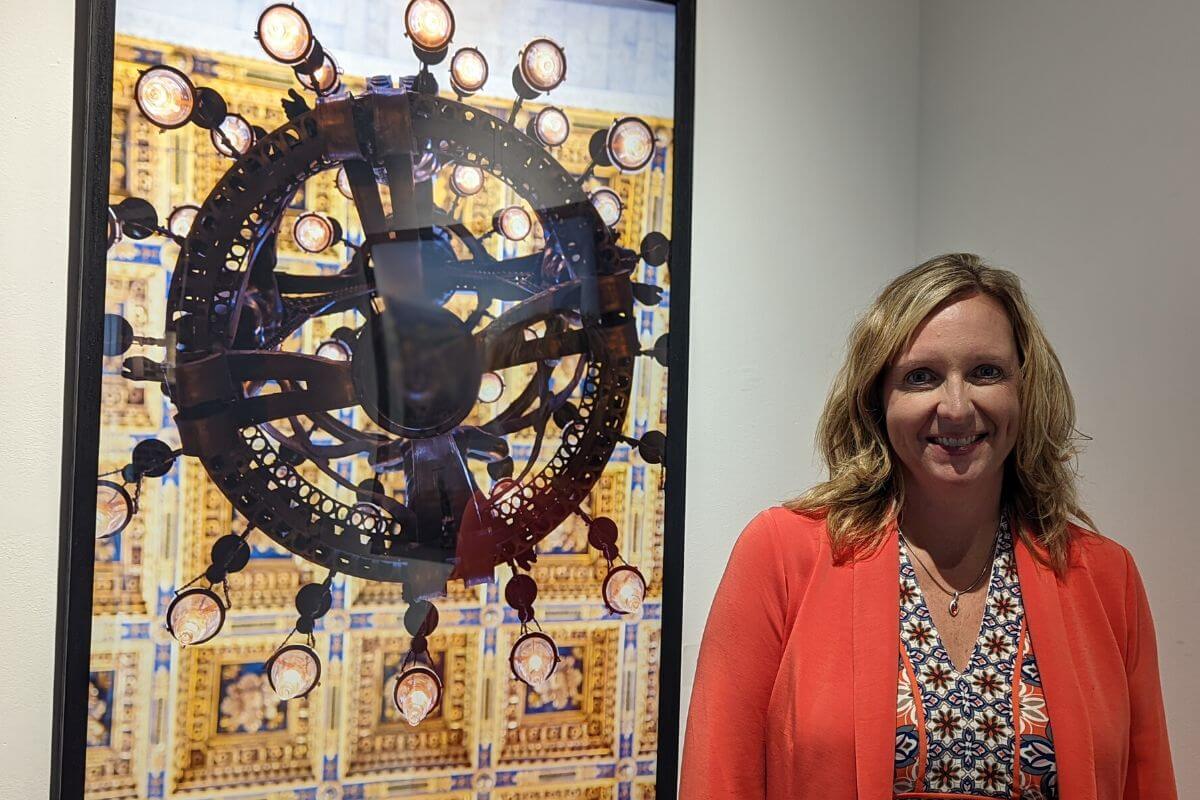 Photo of Adrienne Schwarte in the Blackberry Farm Gallery