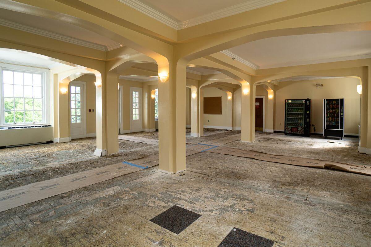 Photo of Carnegie Hall renovation work