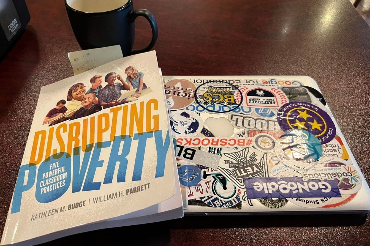 Photo of the book Disrupting Poverty