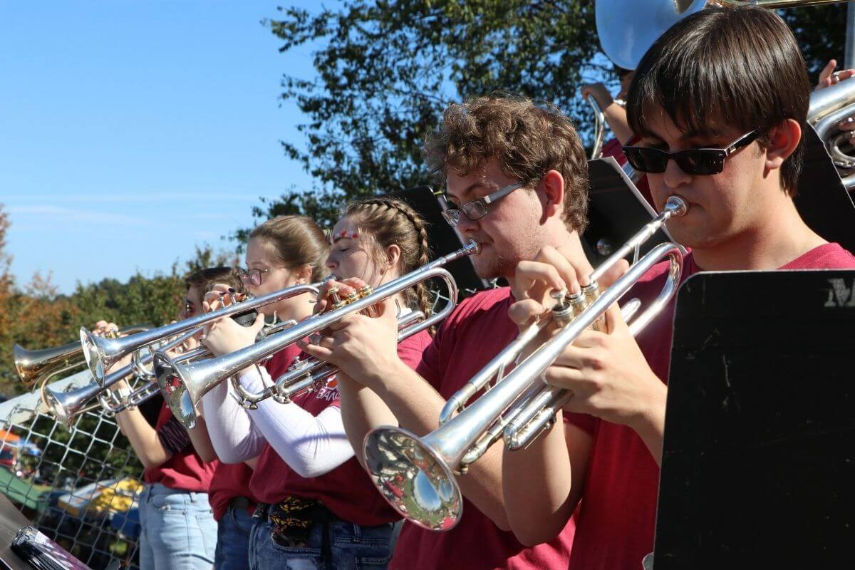 Photo of Maryville College Pep Band