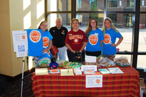 Photo of Faith Community Fair attendees