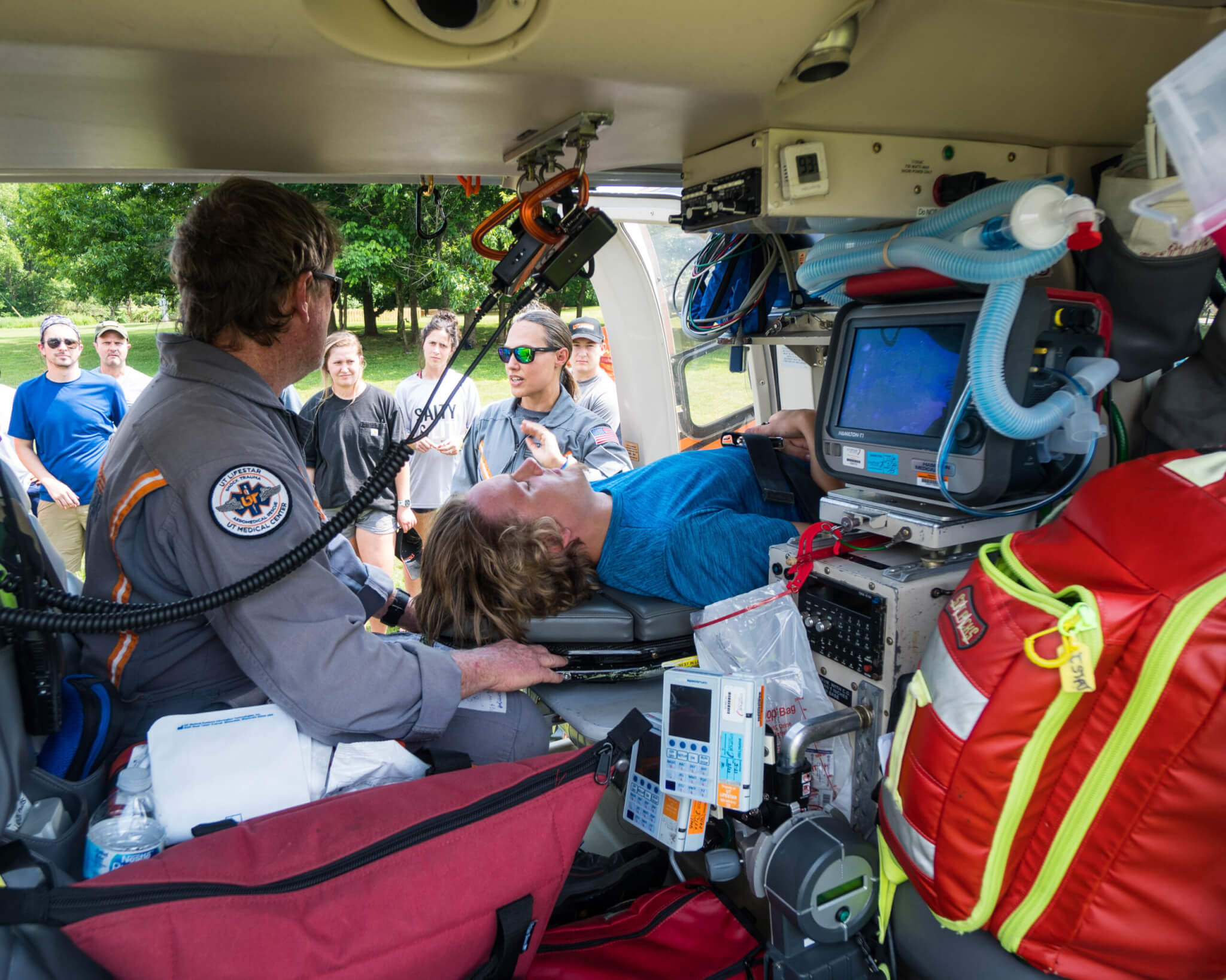 Photo of UT LIFESTAR demonstration