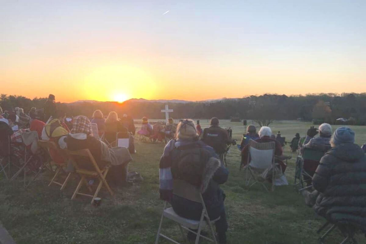 Photo of Easter Sunrise Service at Maryville College