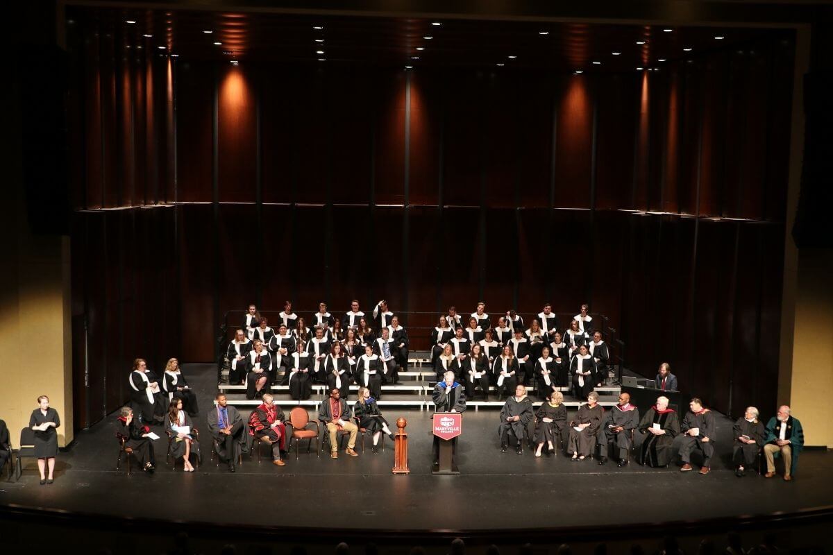 Photo of Baccalaureate from the balcony