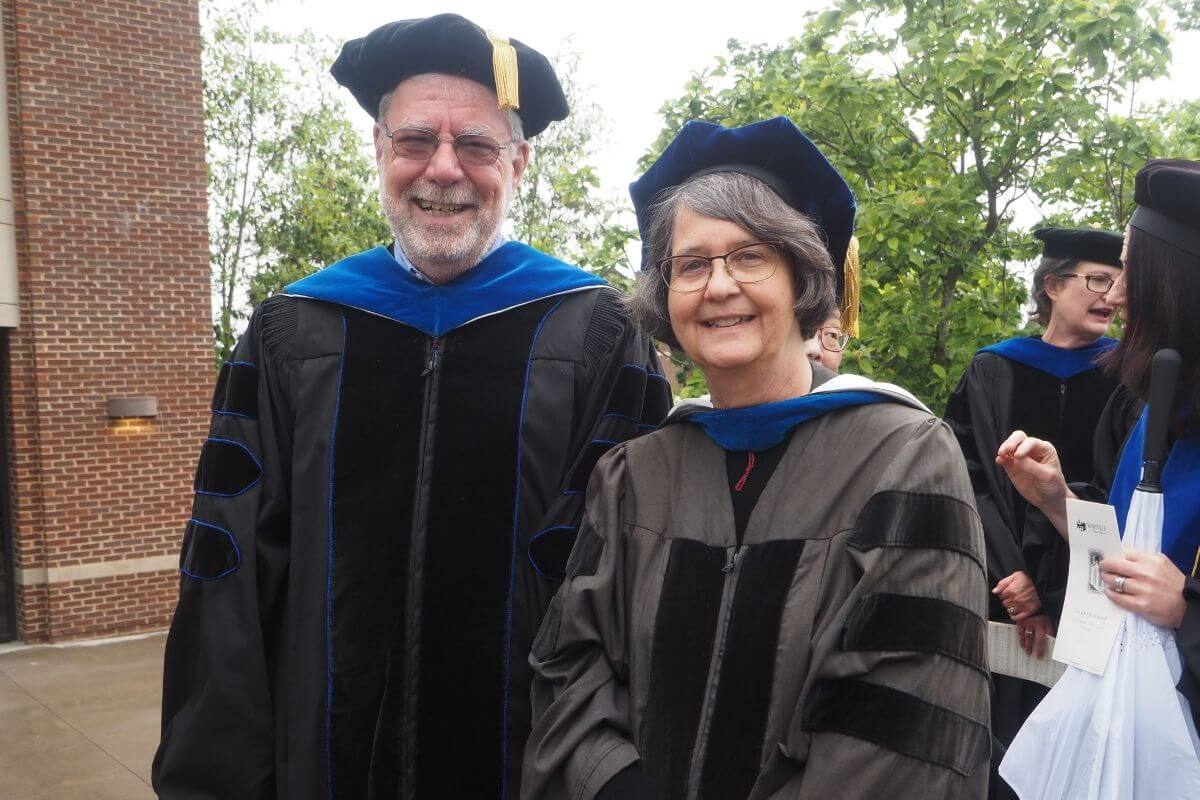 Photo of John Gallagher and Lori Schmied