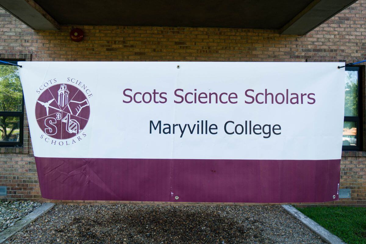 Photo of Scots Science Scholars banner