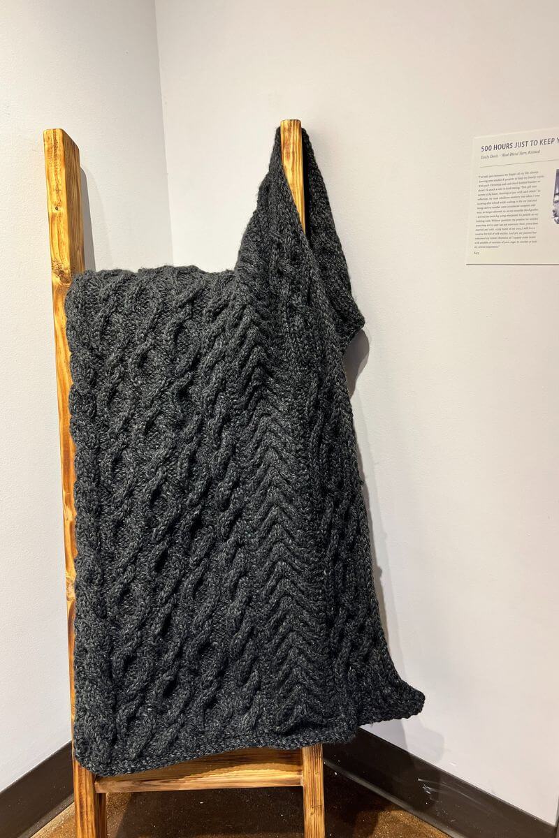 Photo of woolen blanket