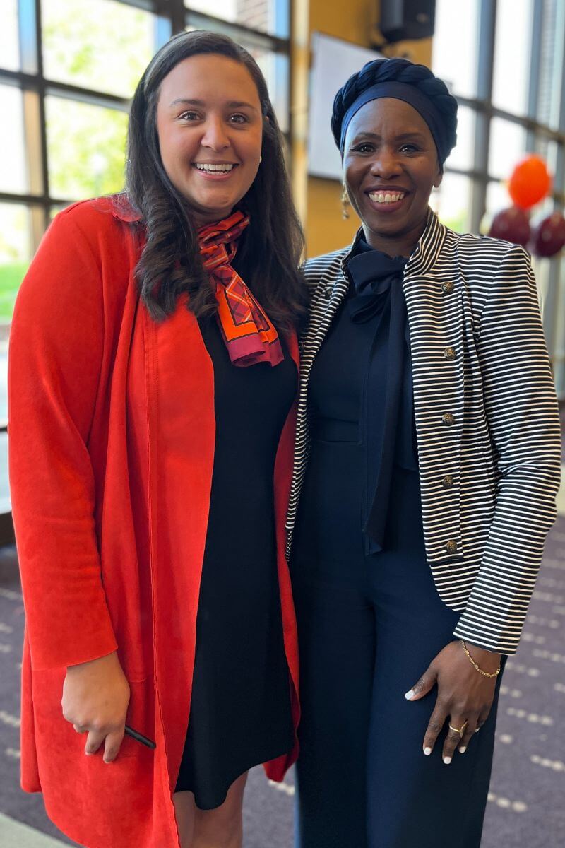 Photo of Doniqua Chen and Ja'Wanda Grant