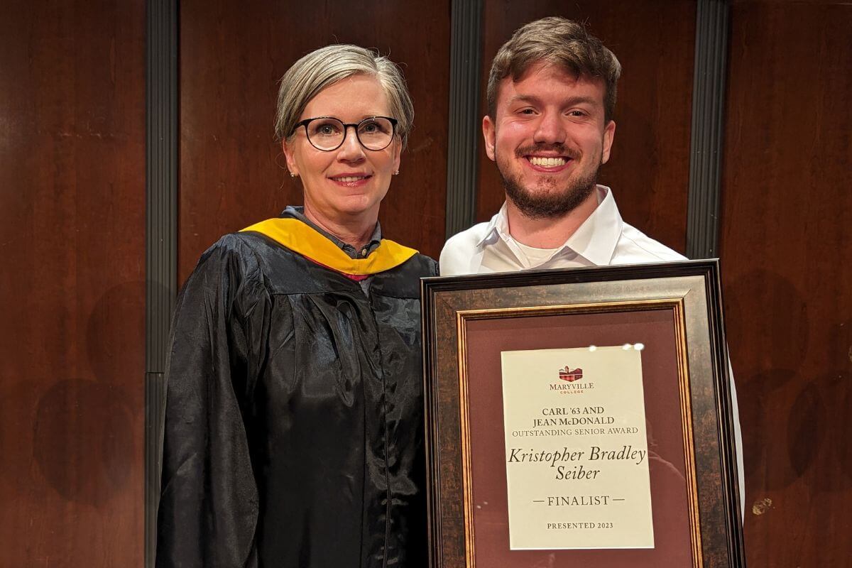 Photo of Tracy Wulf with Kris Seiber